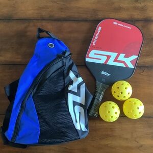 New Selkirk Picklball Paddle, Bag and Balls